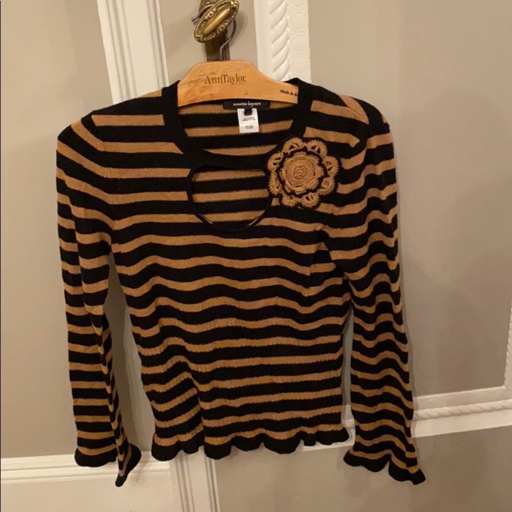 Nanette Lepore cashmere sweater